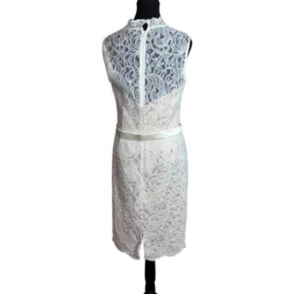 Vivian Diamond Dessy Vintage Lace Cream Mother Of The Bride Dress 12 - Picture 2 of 12